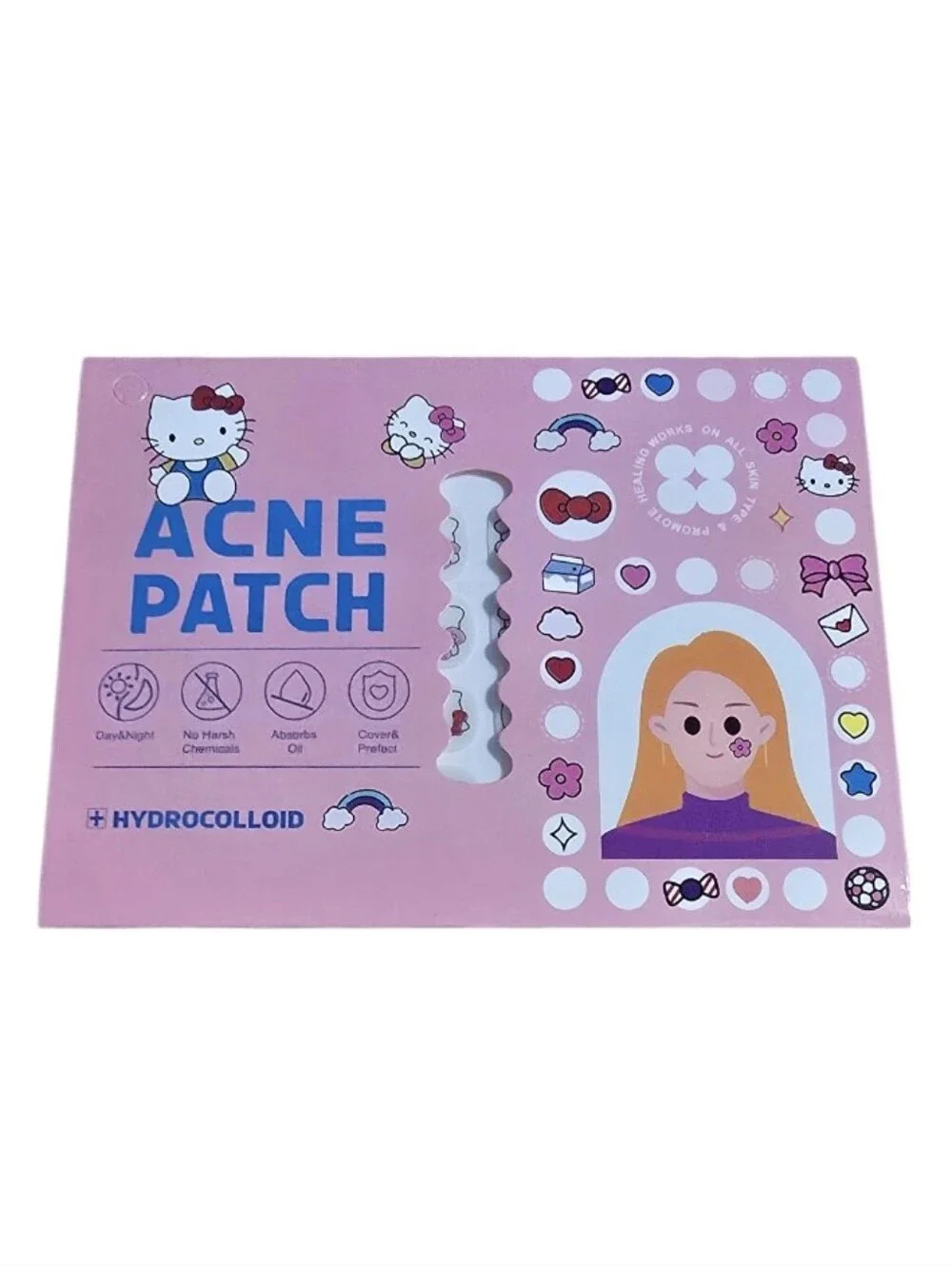 Hello Kitty Pink Acne Patch - Gentle Spot Treatment
